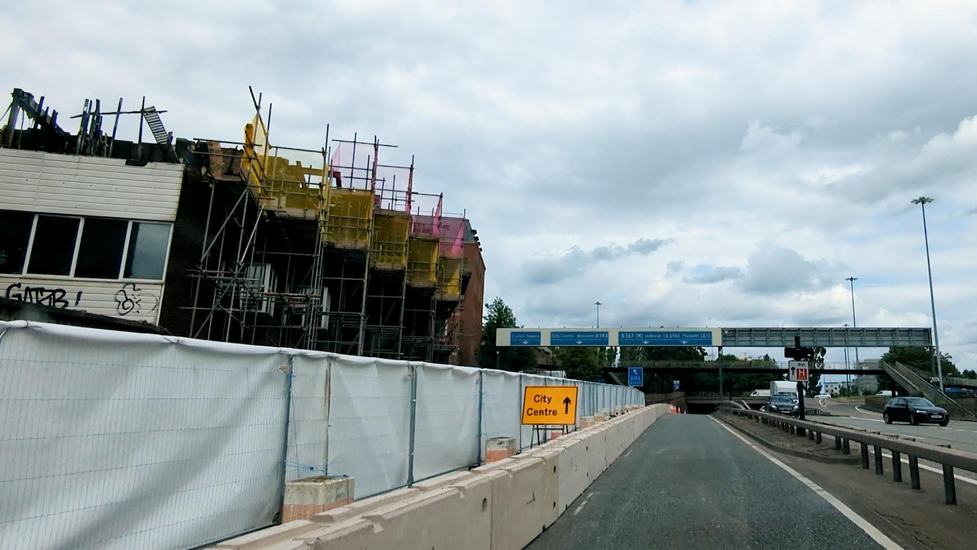 Central Motorway in Newcastle to partially re open Newcastle